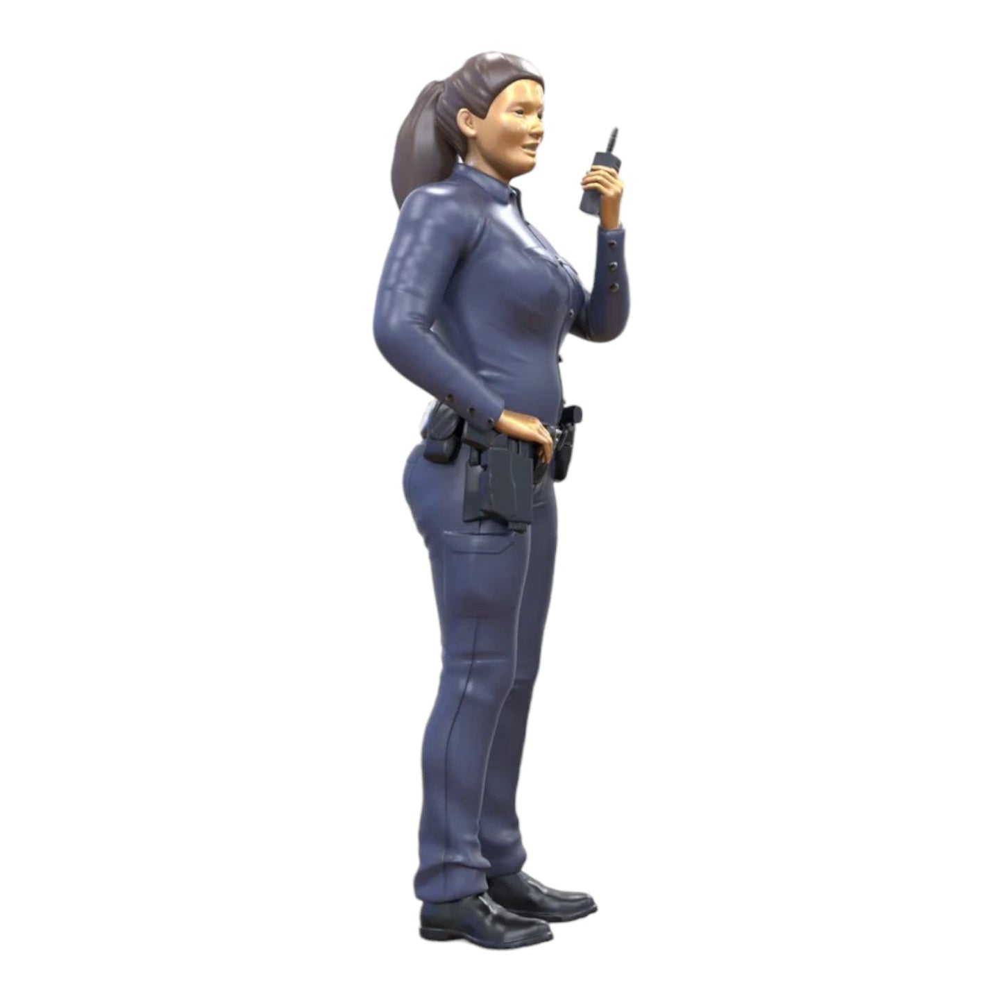 Photo produit de modélisme de diorama 4 : set de figurines de diorama : équipe de police classique (n° S95)