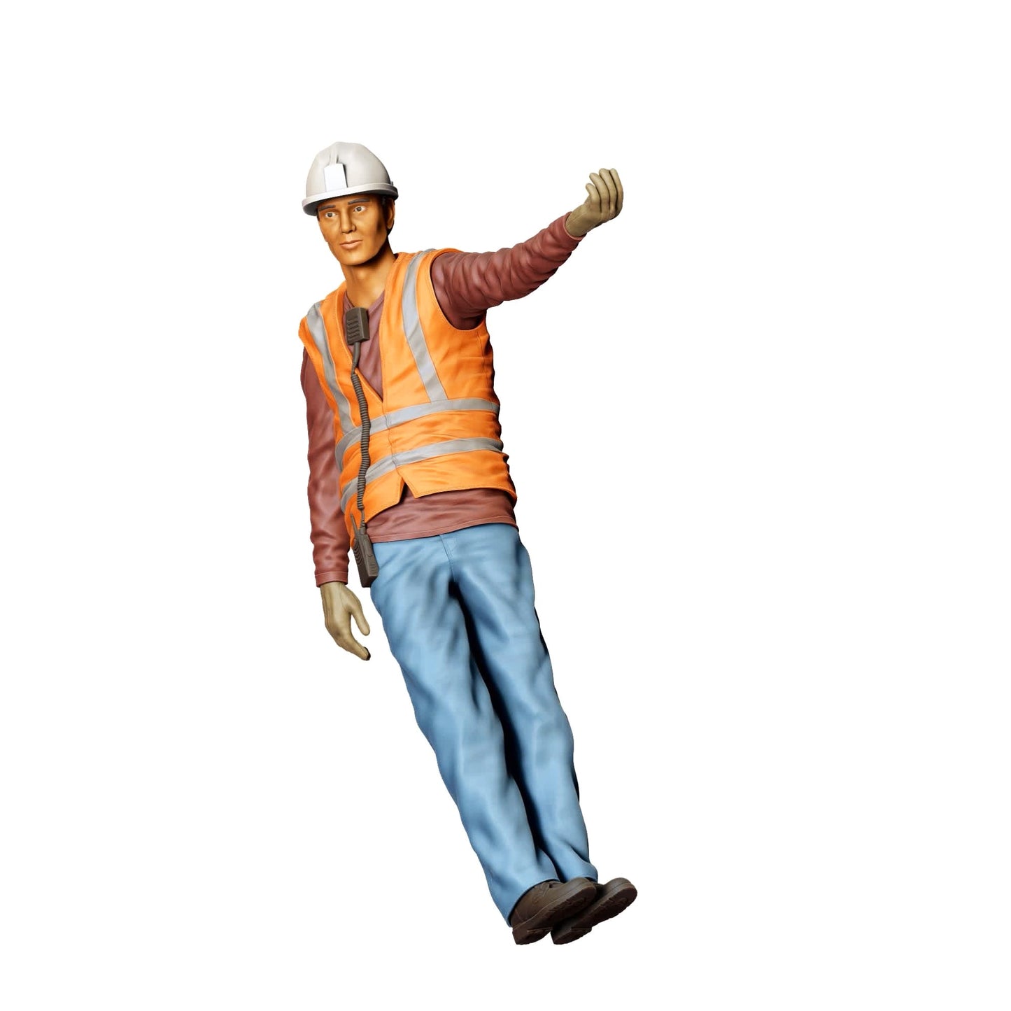 Photo produit de modélisme de diorama 3 : set de figurines de diorama : ouvriers ferroviaires et entretien des voies (n° S44) - 7 figurines