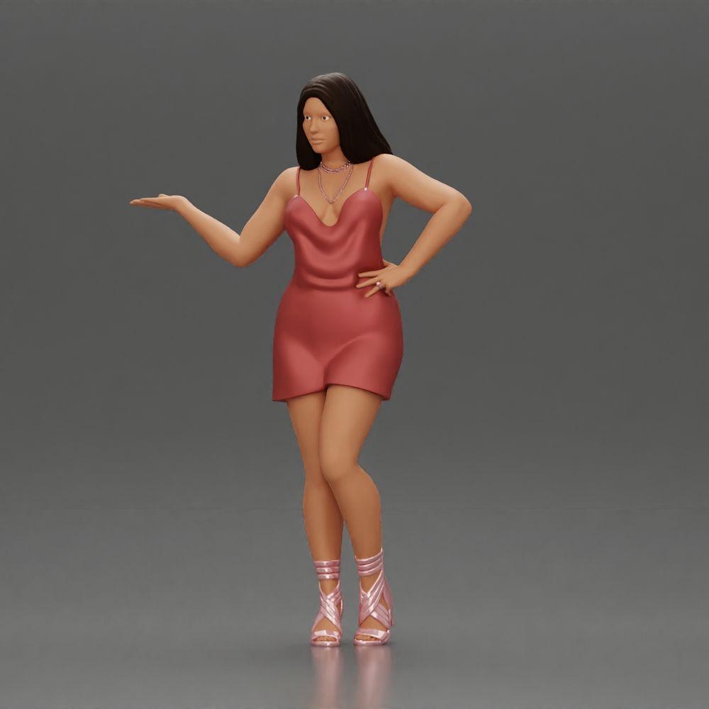 Photo produit de modélisme de diorama 4 : set de figurines de femmes modernes en milieu urbain (n° S93)