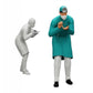 Photo produit de modélisme pour diorama 4 : Set de figurines pour diorama : clinique, chirurgie et services de secours (n° S46)