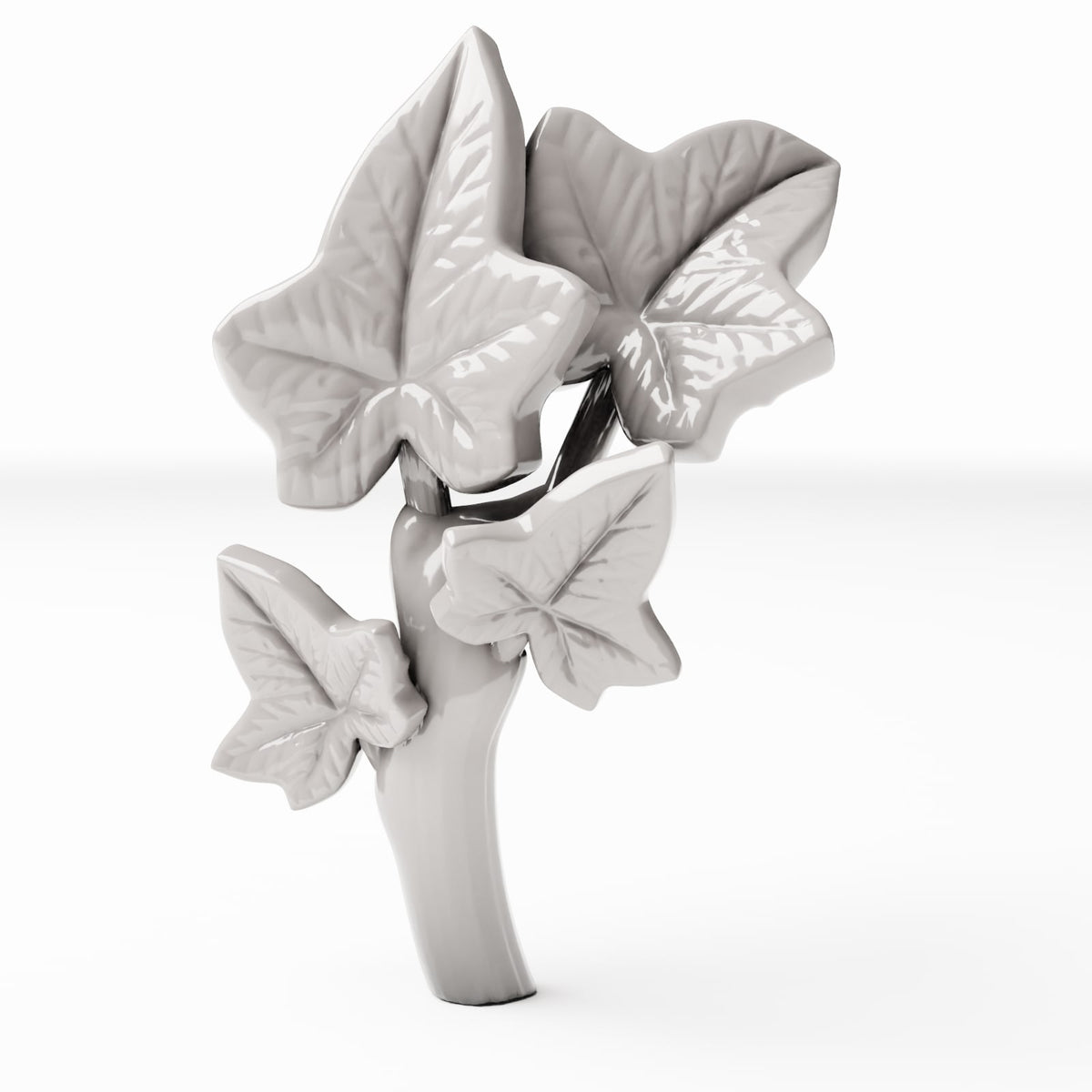Set 04: plante miniature réf. 528D, vue individuelle sur fond blanc (lierre)