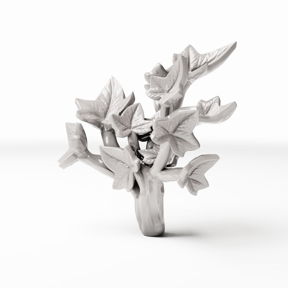 Set 04: plante miniature réf. 536D, vue individuelle sur fond blanc (lierre)