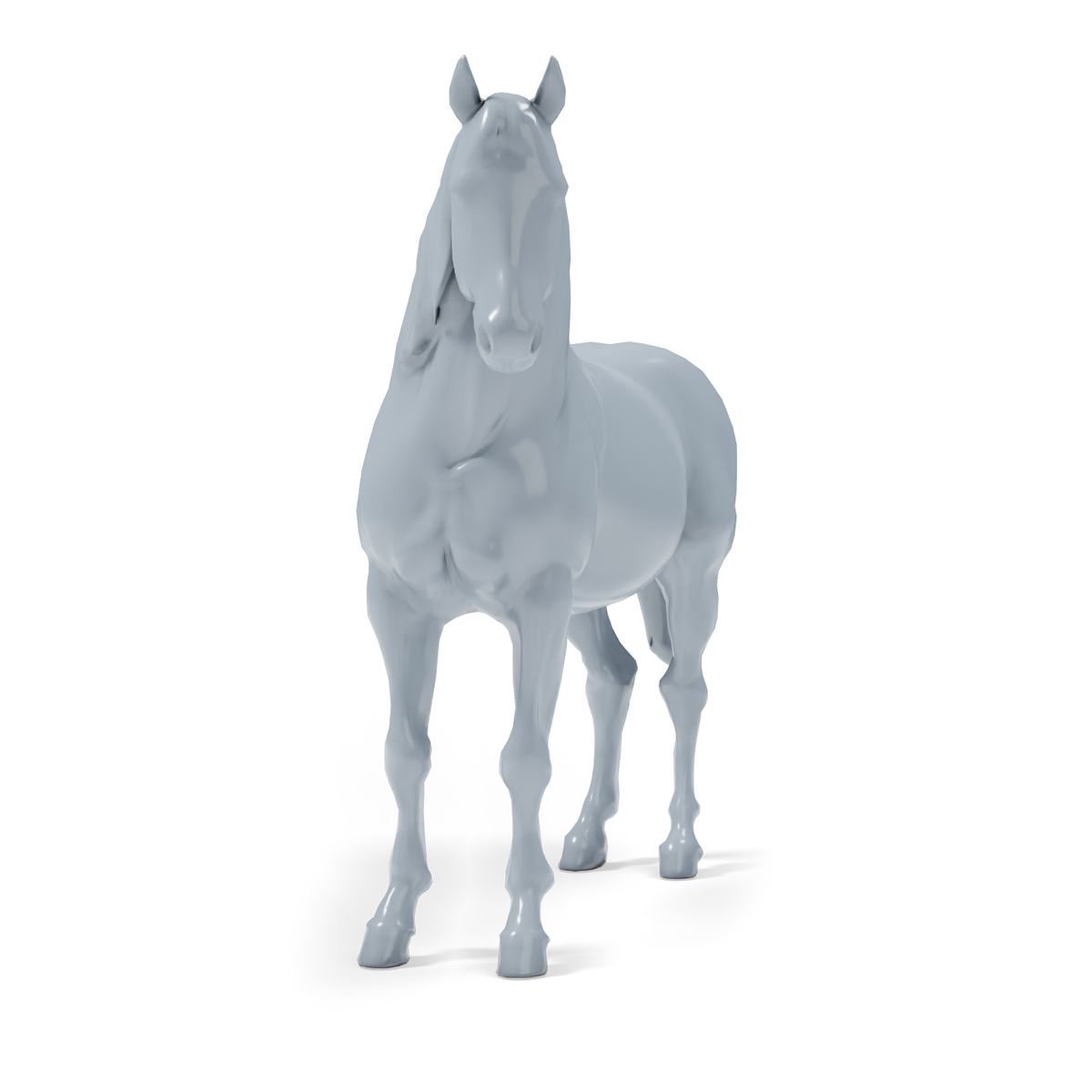 Photo de produit de modélisme de diorama 3 : chevaux miniatures pour diorama : trois chevaux et un poulain (h0_54)