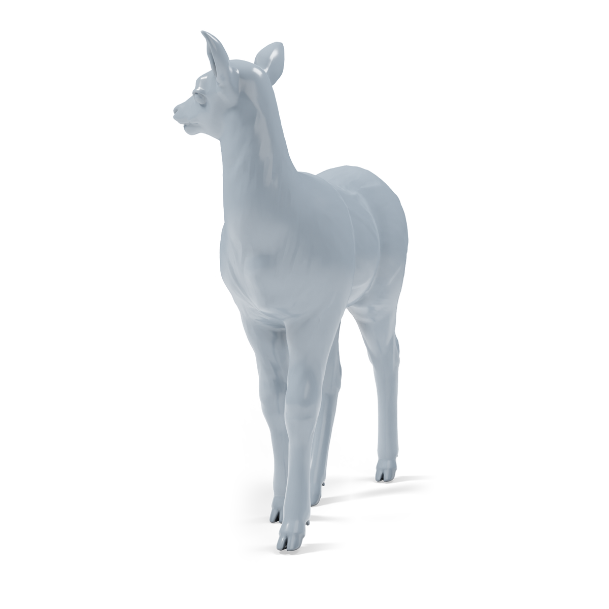 Photo de produit de modélisme de diorama 3 : miniatures animalières de diorama : cerf et biche (h0_47)