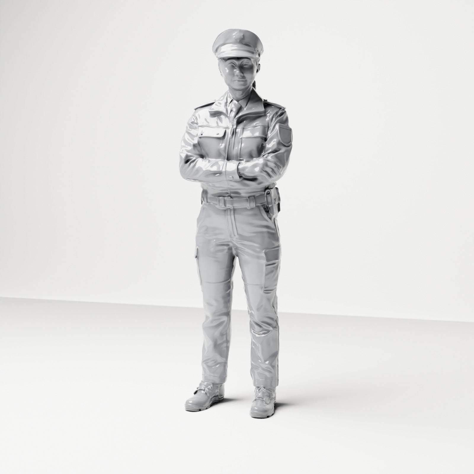 Photo produit de modélisme de diorama 5 : Set de figurines de diorama : Police allemande et agents de police
