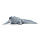 Photo produit de modélisme de diorama 4 : miniatures de reptiles pour diorama : deux crocodiles dans des poses différentes (h0_49)