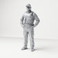 Photo produit de modélisme de diorama 6 : set de figurines de police allemande et agents de police