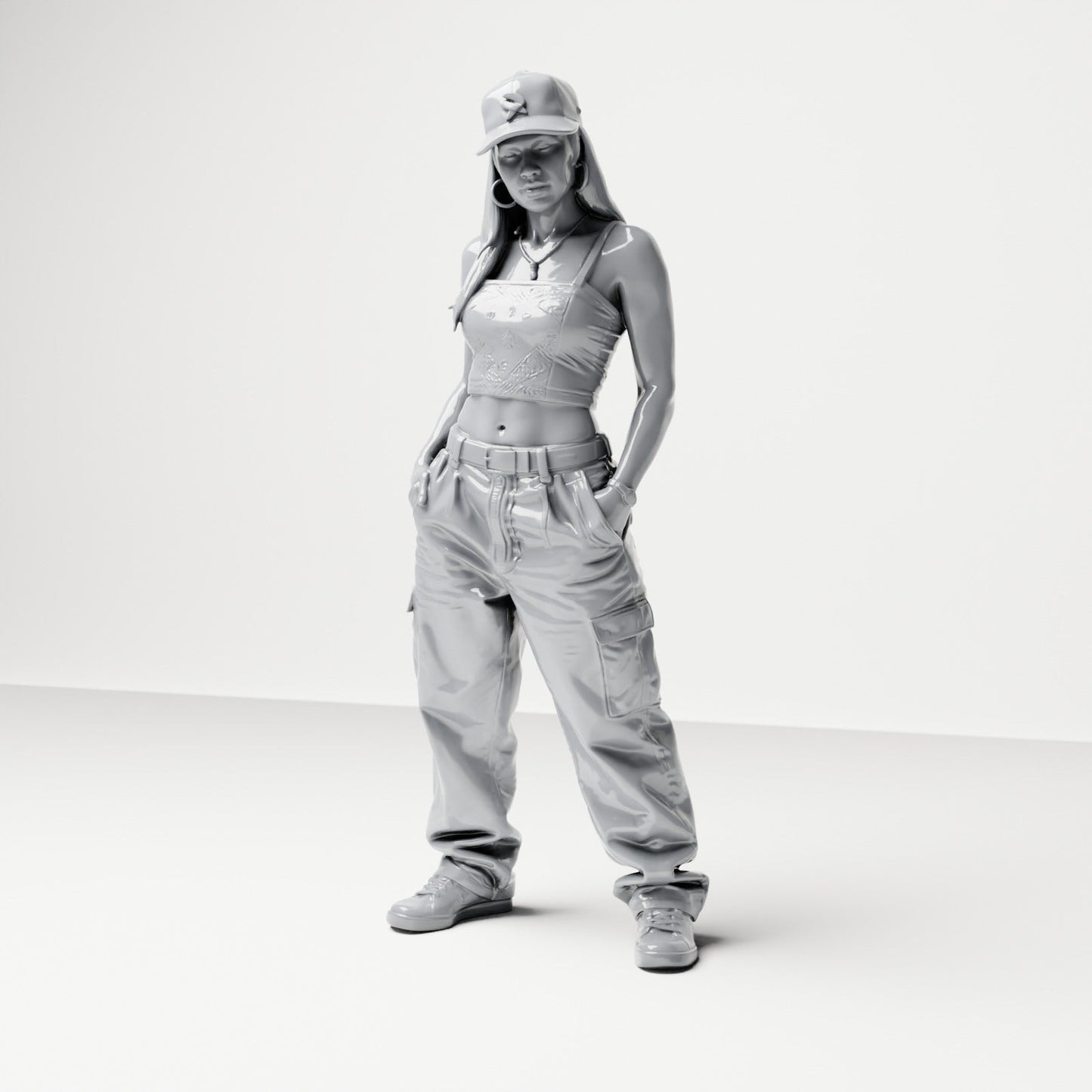Diorama Modellbau Produktfoto 6: Diorama Figuren-Set: Hip-Hop, Urban und Streetwear Figuren-Set