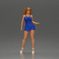 Photo produit de modélisme de diorama 6 : set de figurines de femmes modernes dans la vie urbaine (n° S93)