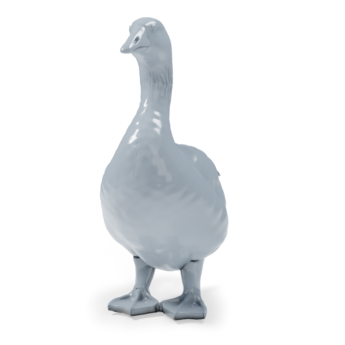 Photo produit de modélisme de diorama 5 : miniatures d’animaux de la ferme pour diorama : poules, canards, oie et lapin (h0_51)
