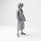 Diorama Modellbau Produktfoto 3: Stehende Figur: Mann mit ärmellosem Oberteil, langen Shorts und Turnschuhen (B076)