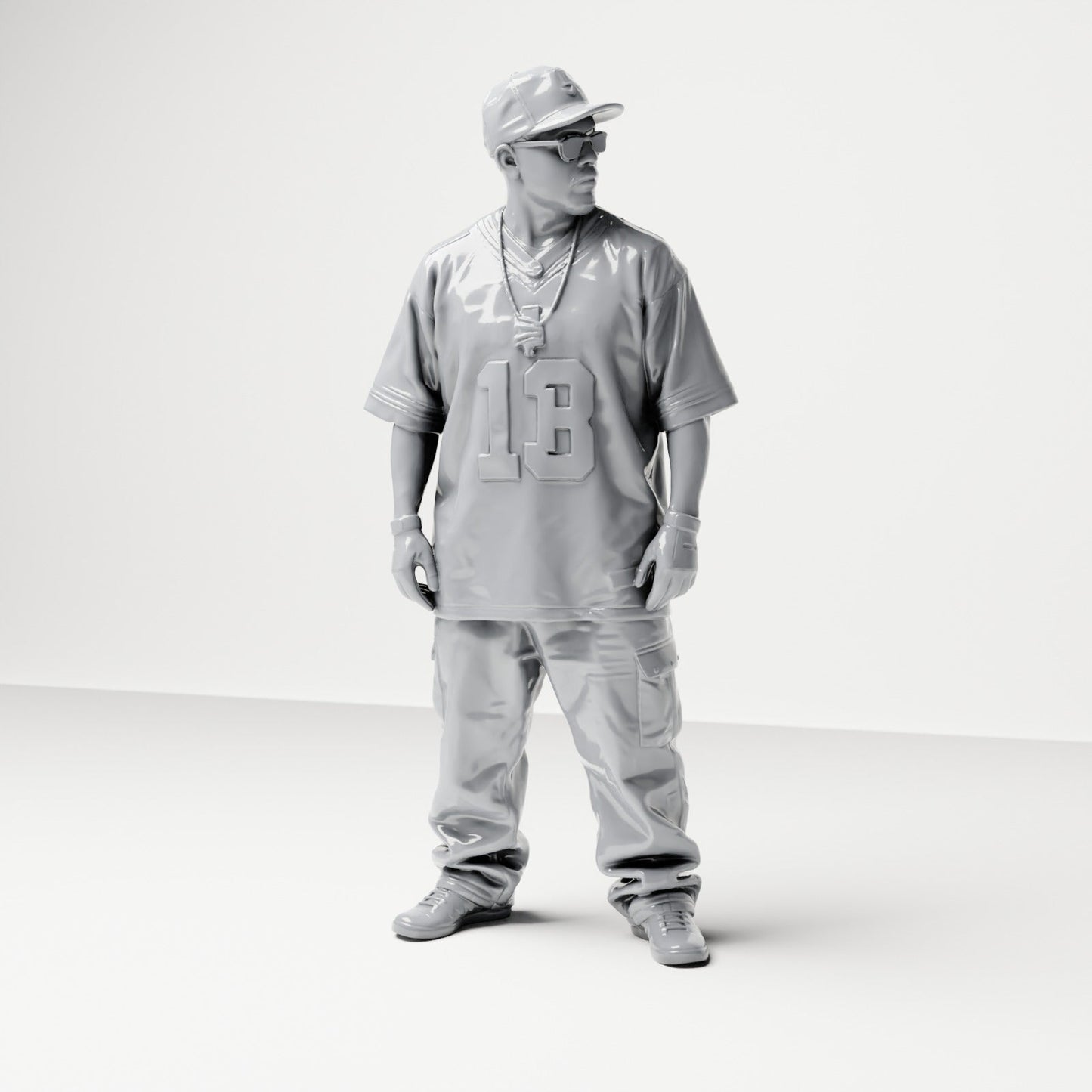 Diorama Modellbau Produktfoto 7: Diorama Figuren-Set: Hip-Hop, Urban und Streetwear Figuren-Set