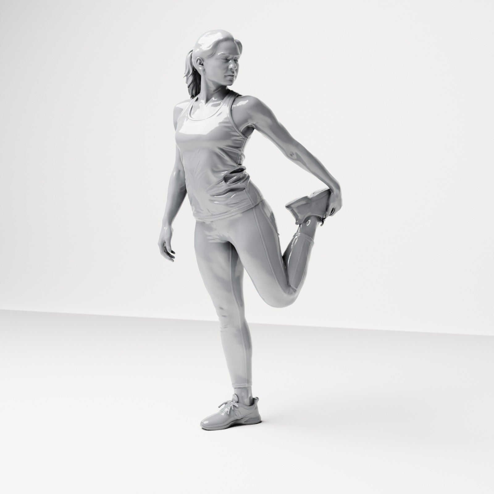 Photo produit 4 de modélisme pour diorama : set de figurines de sport, loisirs et athlètes - 8 figurines