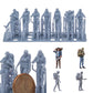 Produktfoto Figur H0, 1:72 - 0: Wanderer Figuren Set