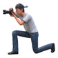 Photo du produit Diorama et modélisme Figurine miniature : Photographe à genoux