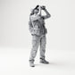 Diorama Modellbau Produktfoto 3: Stehende Figur: Vogelbeobachterin mit Fernglas (B082)