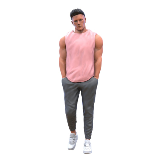 Produktfoto Diorama und Modellbau Miniatur Figur: Bodybuilder