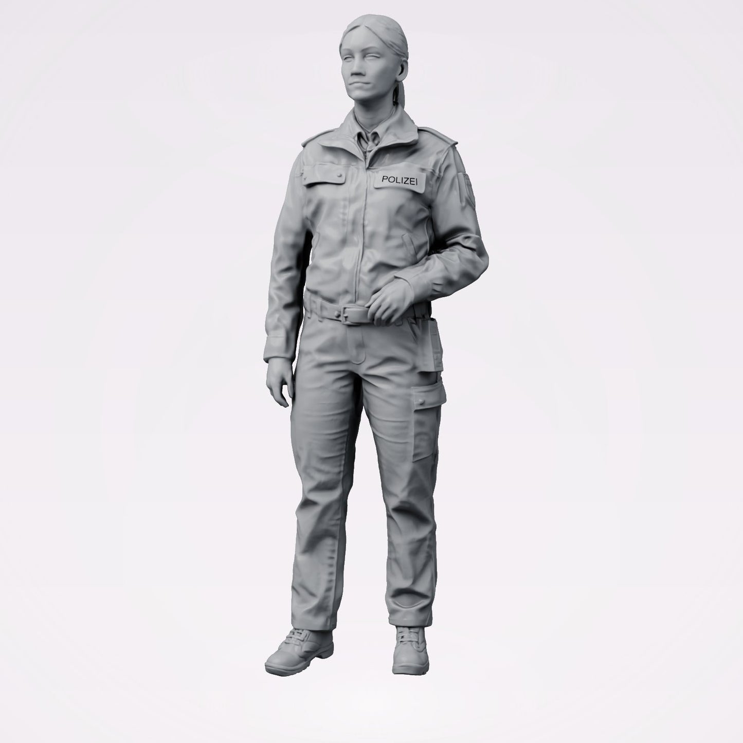 Photo produit de modélisme de diorama 8 : set de figurines de diorama : police allemande et agents de police