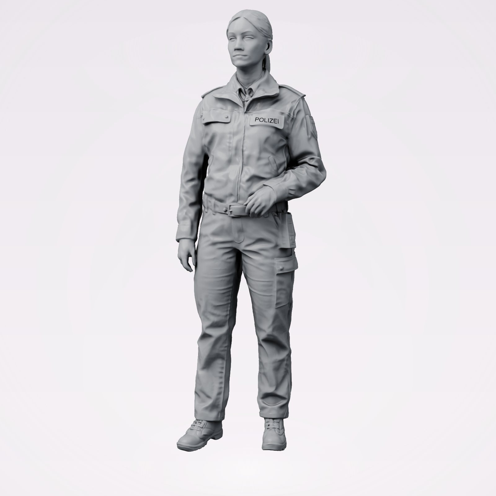Photo produit de modélisme de diorama 8 : set de figurines de diorama : police allemande et agents de police