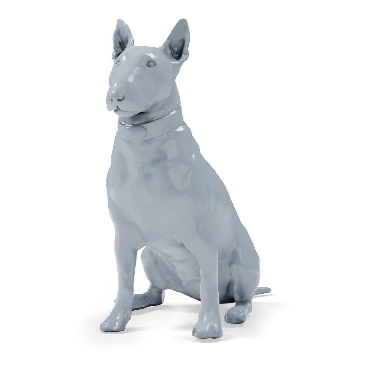 Photo produit de modélisme de diorama 7 : miniatures de chiens pour diorama : neuf chiens de races et de poses différentes (h0_52)