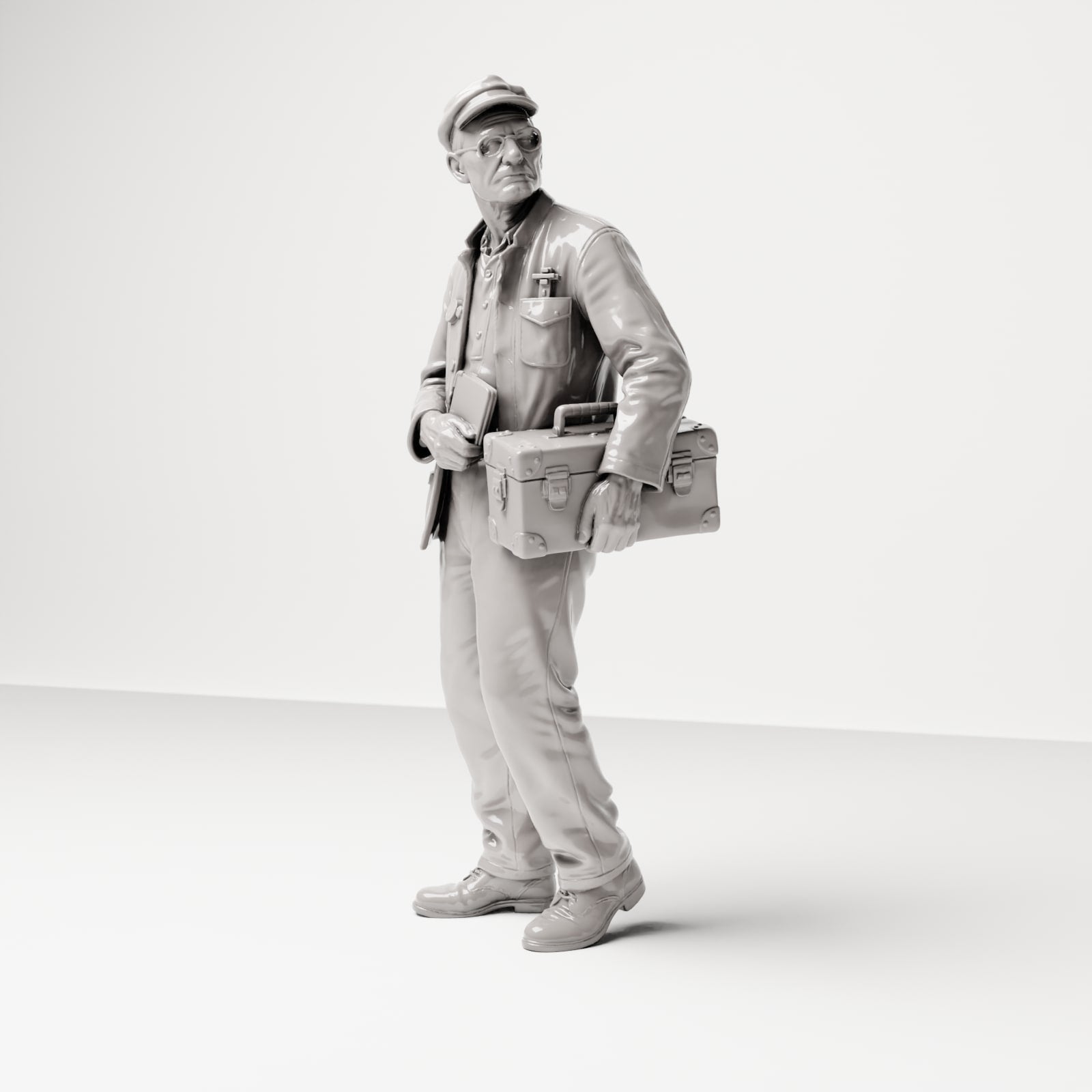 Photo produit de modélisme de diorama 8 : ensemble de figurines de diorama : ouvriers historiques du port et des docks des années 1920-1930