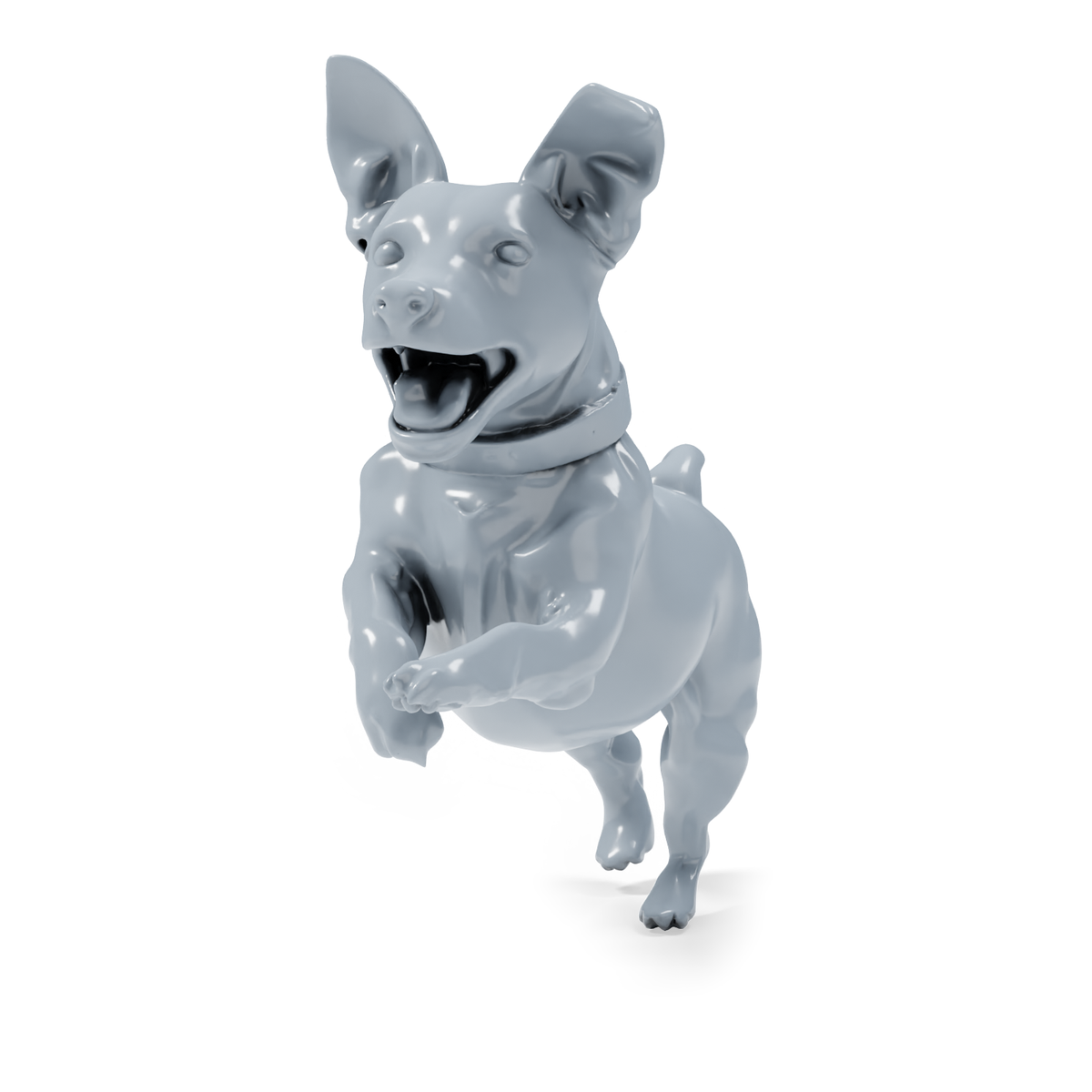 Photo du produit de modélisme de diorama 8 : chiens miniatures pour diorama, neuf chiens de races et de poses différentes (h0_52)