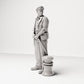 Photo produit de modélisme de diorama 9 : set de figurines de dockers et ouvriers portuaires historiques des années 1920-1930