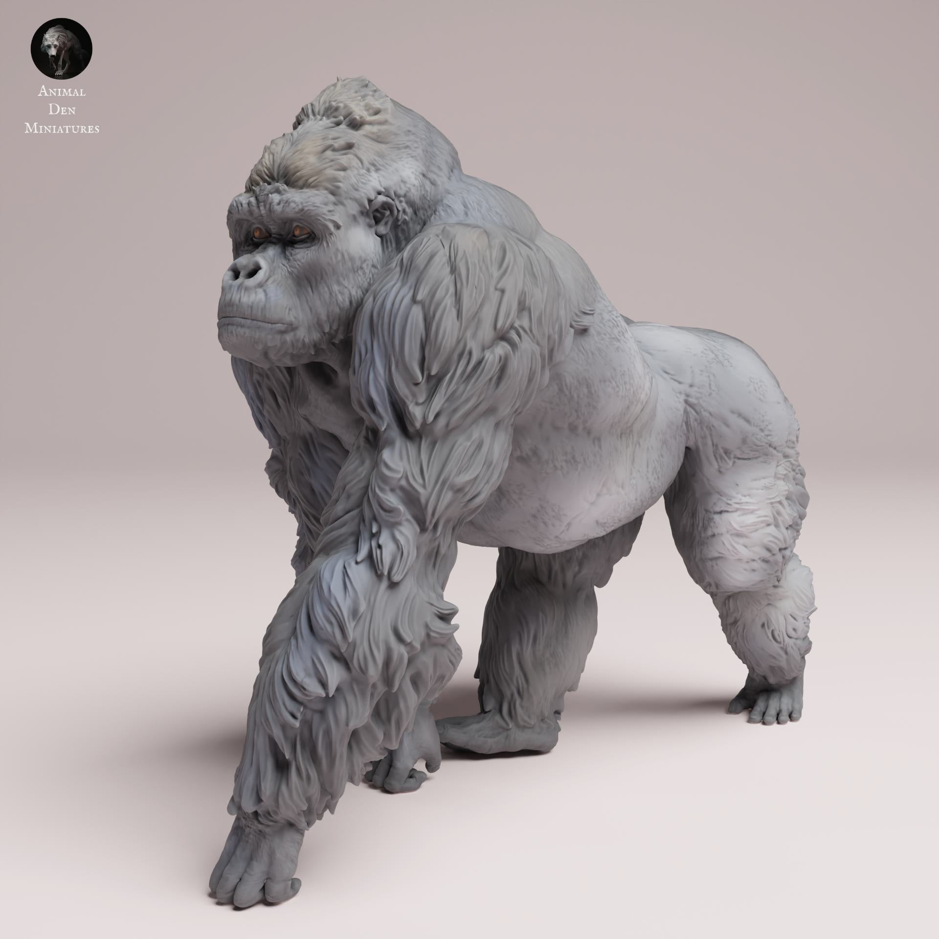 Produktfoto Tier Figur Diorama, Modellbau: 0: Dschungel Tier Figur: Östlicher Flachlandgorilla – Silberrücken (Ref 25_07_08)