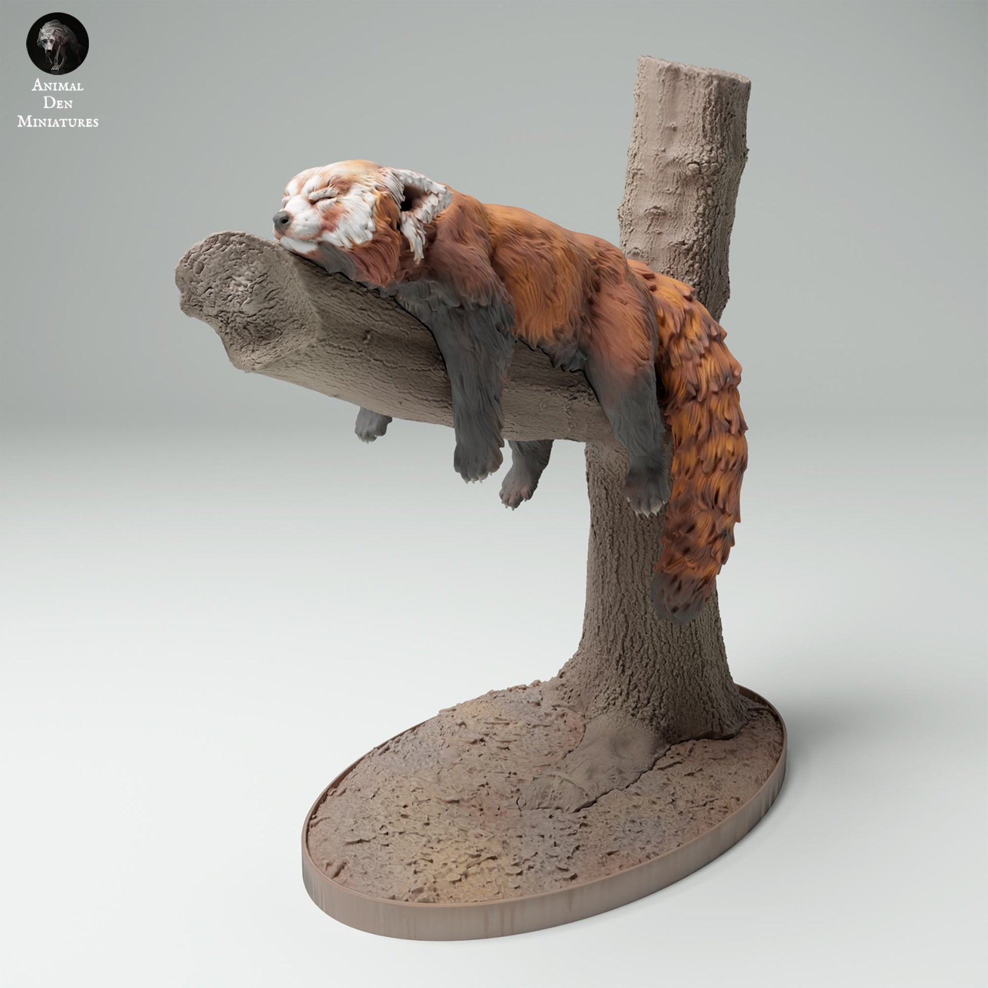 Produktfoto Tier Figur Diorama, Modellbau: 0: Dschungel Tier Figur: schlafender Roter Panda (Ref 25_02_02)