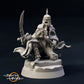 Produktfoto Tabletop 28mm The Printing Goes Ever On (TPGEO)  0: Dunkle Krieger im Kampf mit tapferen Krieger: Schwarze Gestalten überfallen Helden