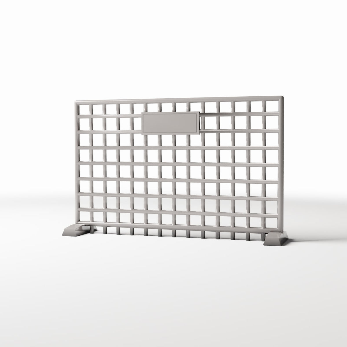 Photo produit pour diorama et modélisme 0 : Diorama de rue : barrière métallique de contrôle des foules (Ref. 1049D)