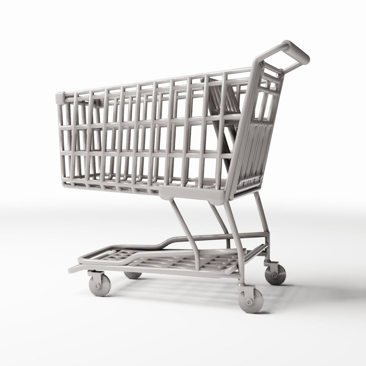 Photo produit pour diorama et modélisme 0 : Diorama de marché : chariot de supermarché (Ref. 1063D)