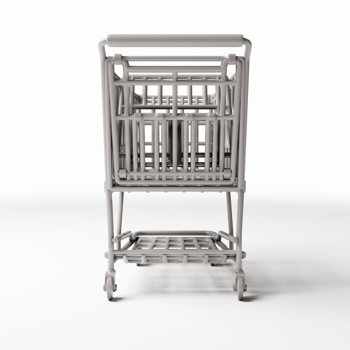 Photo produit pour diorama et modélisme 2 : Diorama de marché : chariot de supermarché (Ref. 1063D)