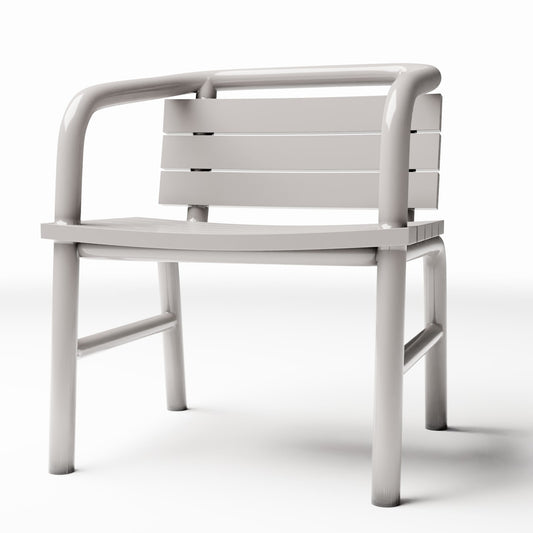 Photo produit pour diorama et modélisme 0 : Mobilier de parc pour diorama : banc à structure tubulaire (Ref. 1073D)