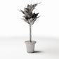 Photo produit pour diorama et modélisme 2 : Plantes pour diorama : plante suspendue à frondes de fougère en pot suspendu (Ref. 1097D)