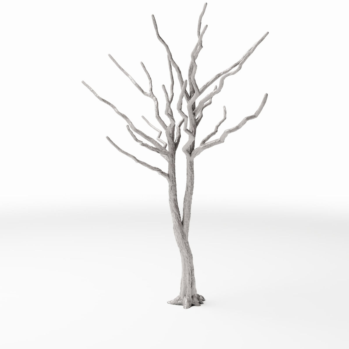 Photo produit pour diorama et modélisme 3 : Végétation pour diorama : arbre nu avec racines (Ref. 1103D)