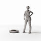 Photo produit pour diorama et modélisme 1 : Atelier de diorama : pneu étroit à sculptures (Ref. 1112D)