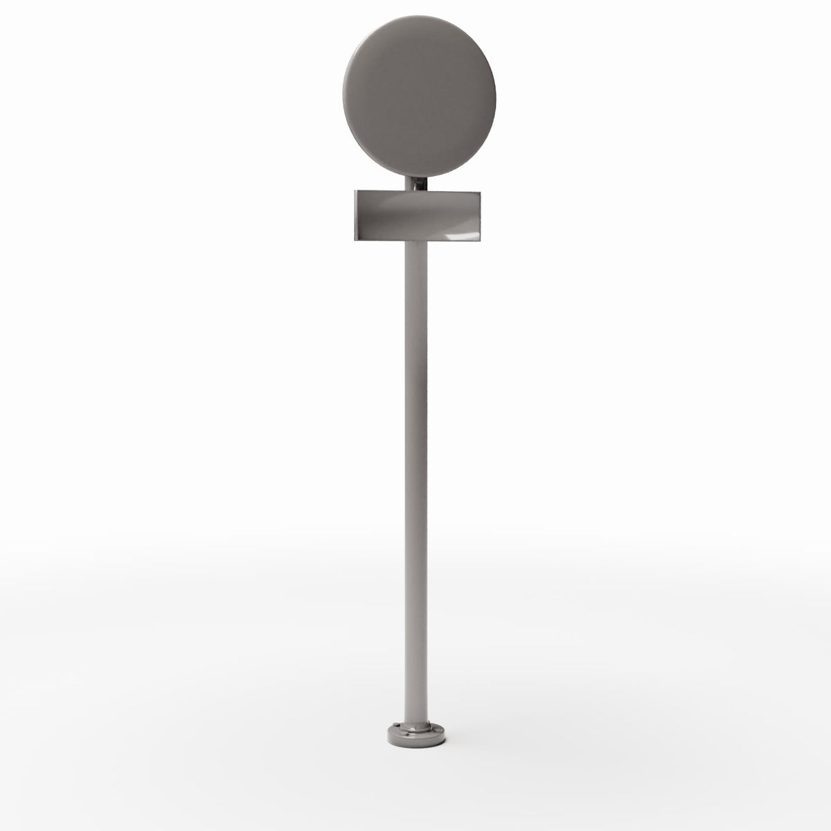 Photo produit pour diorama et modélisme 3 : Diorama de rue : poteau de signalisation avec panneaux rond et rectangulaire (Ref. 1139D)