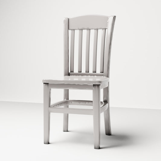 MyPortal 113 0 : Mobilier de diorama : chaise de salle à manger classique en bois (Réf. 113D)
