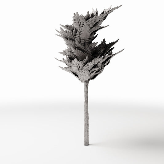 Photo produit pour diorama et modélisme 0 : Plantes pour diorama : branche de fougère avec touffe de feuilles (Ref. 1184D)