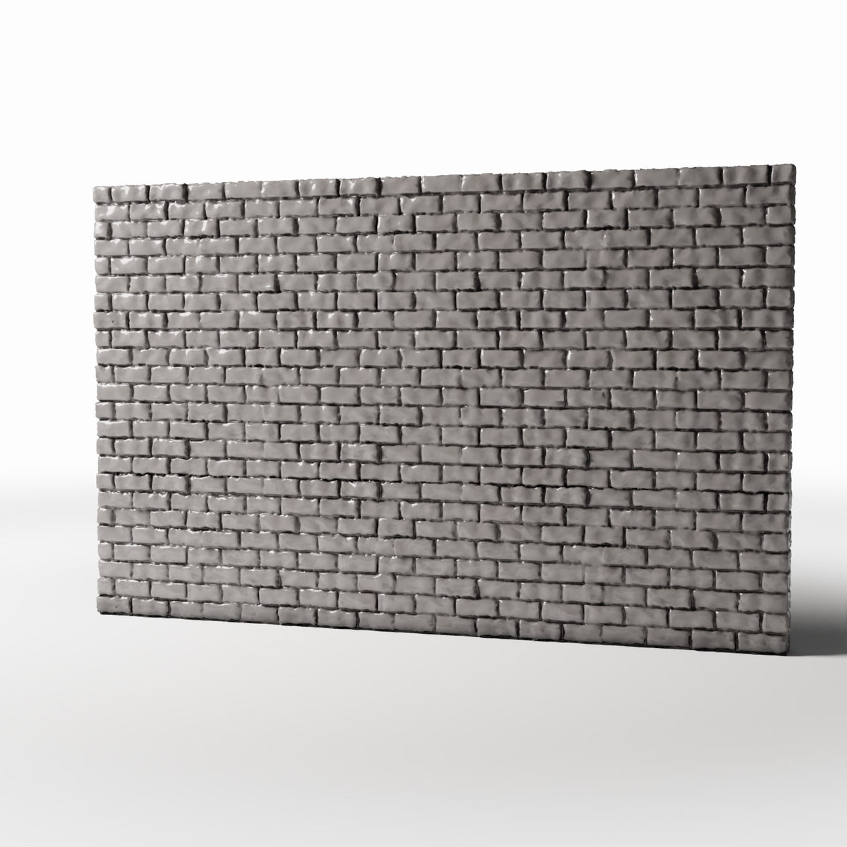 Diorama Modellbau Produktfoto 0: Diorama Gebäude: Hohe unbeschädigte Ziegelmauer (Ref. 1200D)