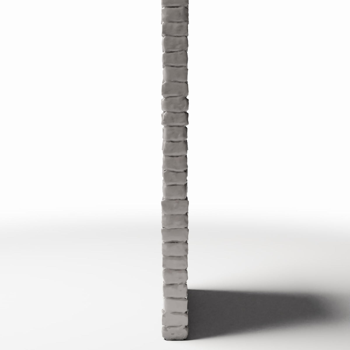 Photo produit pour diorama et modélisme 2 : Bâtiment de diorama : mur de briques étroit et haut, intact (Ref. 1202D)