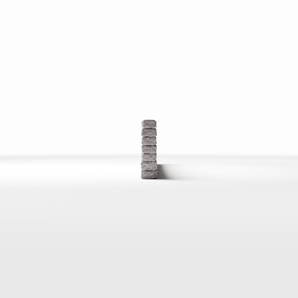 Photo produit pour diorama et modélisme 2 : Bâtiment de diorama : mur bas en briques (Ref. 1203D)