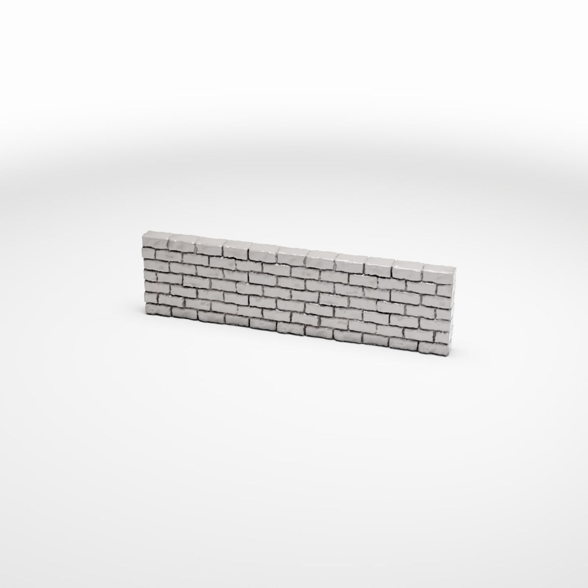 Diorama Modellbau Produktfoto 0: Diorama Gebäude: Unbeschädigte Ziegelmauer (Ref. 1204D)