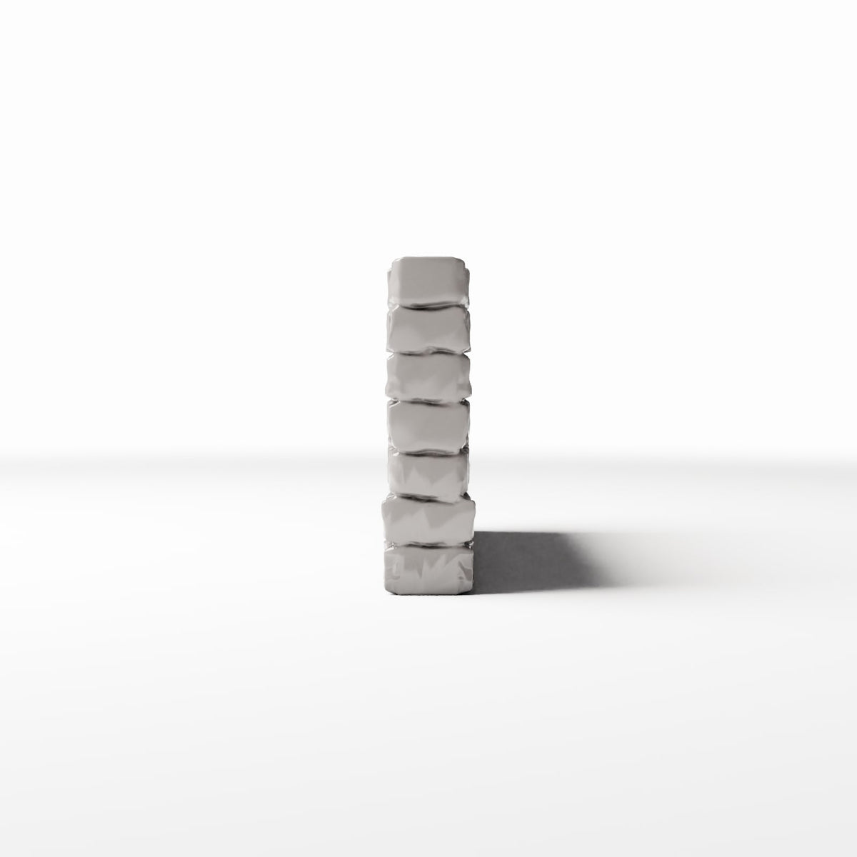 Photo produit pour diorama et modélisme 2 : Bâtiment pour diorama : mur de briques bas et étroit (Ref. 1205D)