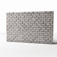 Photo produit pour diorama et modélisme 0 : Bâtiment de diorama : mur de briques intact, large (Ref. 1206D)