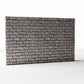 Photo produit pour diorama et modélisme 3 : Bâtiment de diorama : mur de briques intact, large (Ref. 1206D)