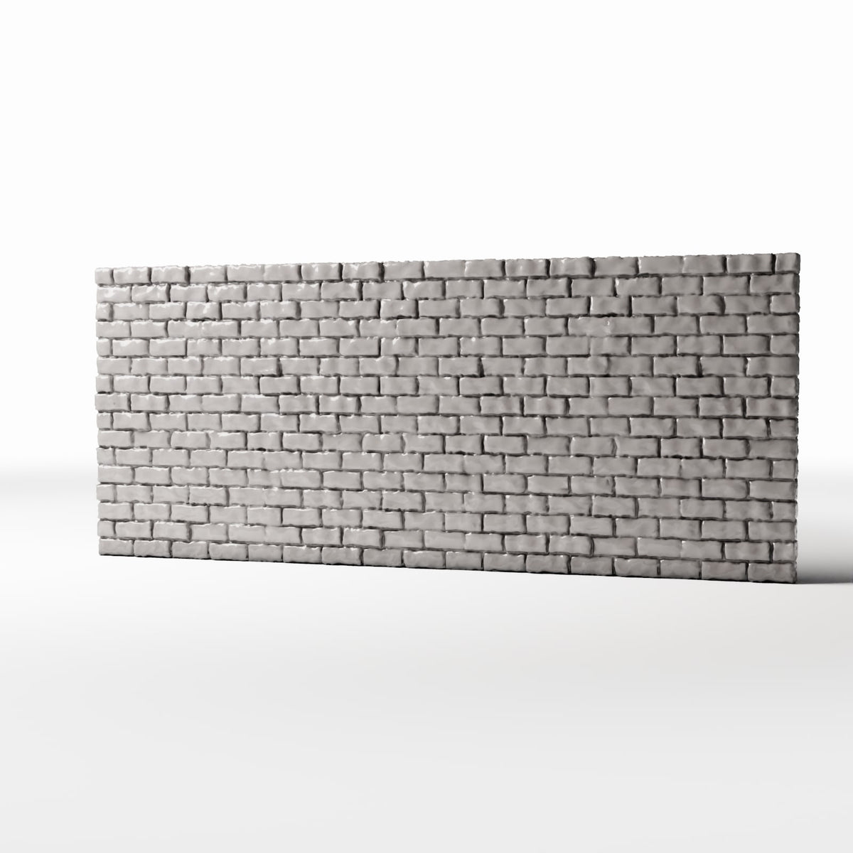 Photo produit pour diorama et modélisme 0 : Bâtiment de diorama : mur de briques intact (Ref. 1207D)