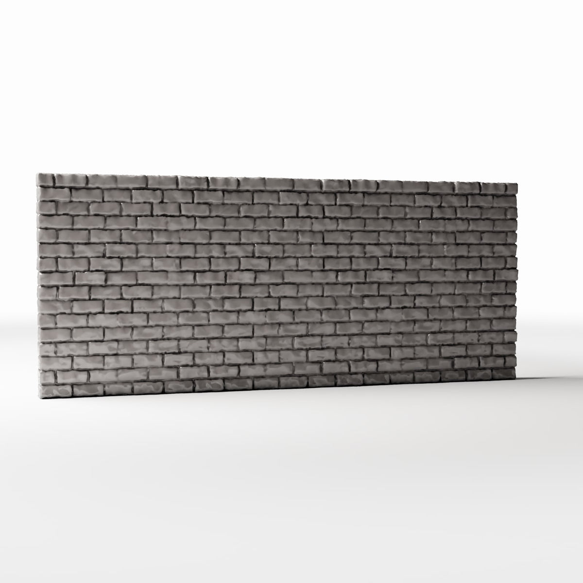 Photo produit pour diorama et modélisme 3 : Bâtiment de diorama : mur de briques intact (Ref. 1207D)