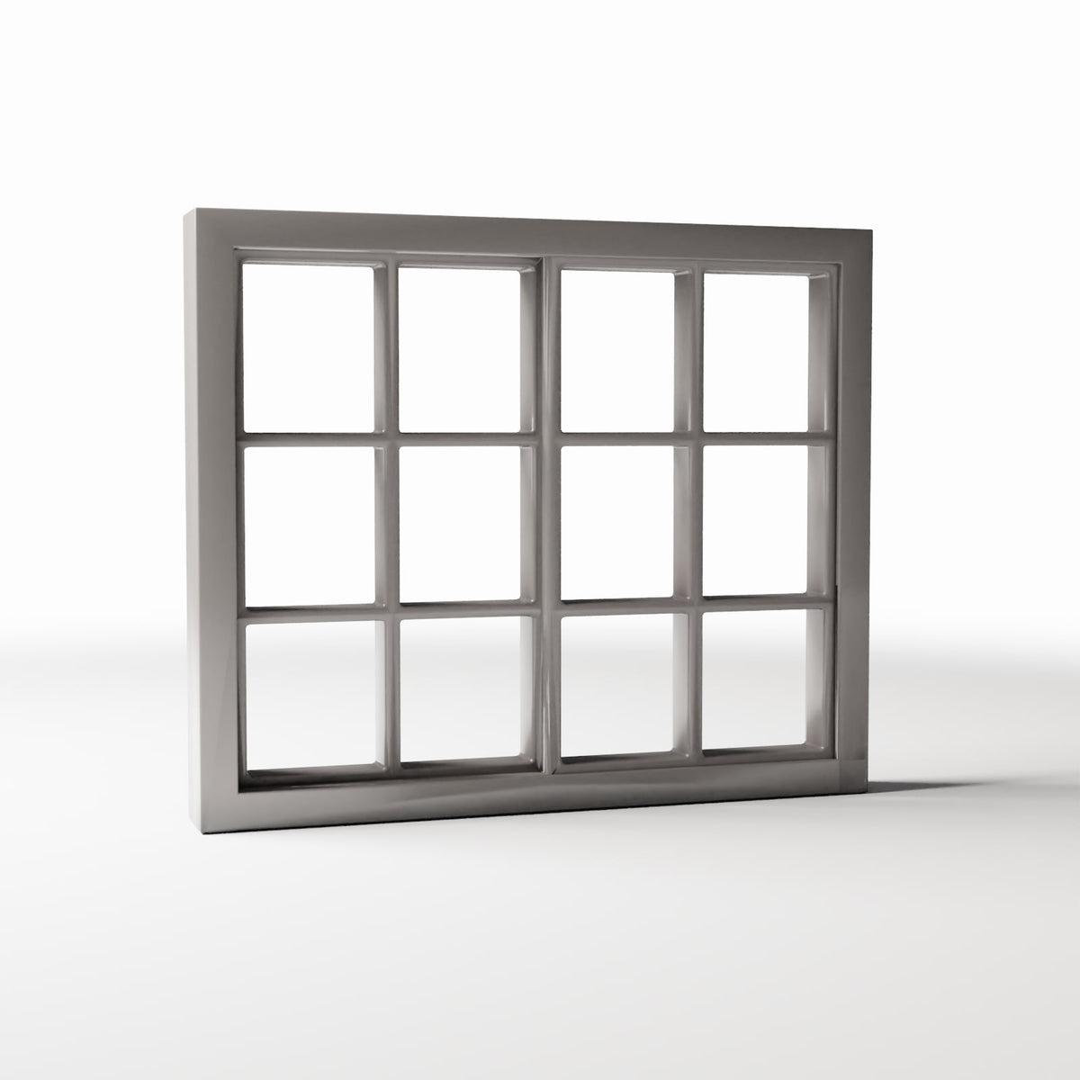 Photo produit pour diorama et modélisme 3 : Bâtiments de diorama : fenêtre standard à 12 carreaux (Ref. 1216D)